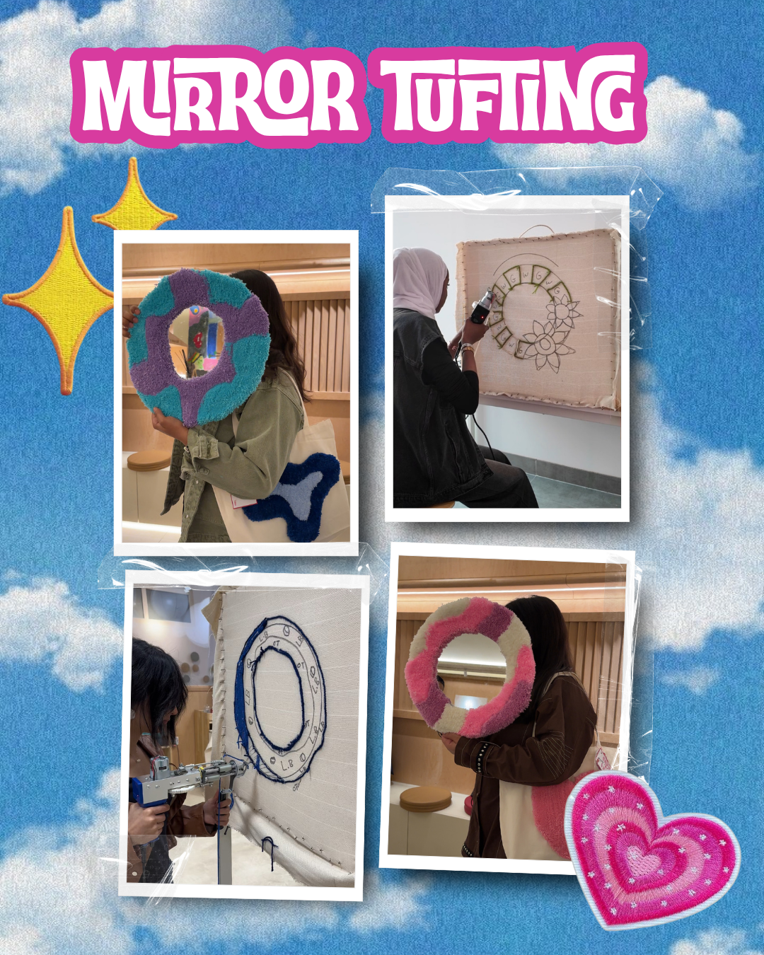 img_2121-2 TUFTING - مسدس النسيج مرايا🧶 - الصورة 1
